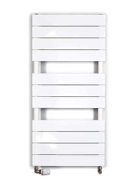 Bijeli kombinirani radijator Anima Viktor 93x45 cm prikladan pro za grijanje i sušenje ručnika