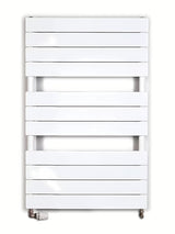 Bijeli kombinirani radijator Anima Viktor 60x93 cm, prikladan pro za grijanje i sušenje ručnika.