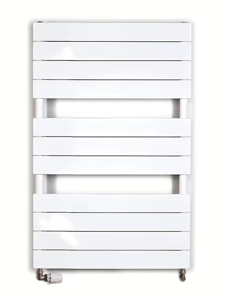 Bijeli kombinirani radijator Anima Viktor 60x93 cm, prikladan pro za grijanje i sušenje ručnika.