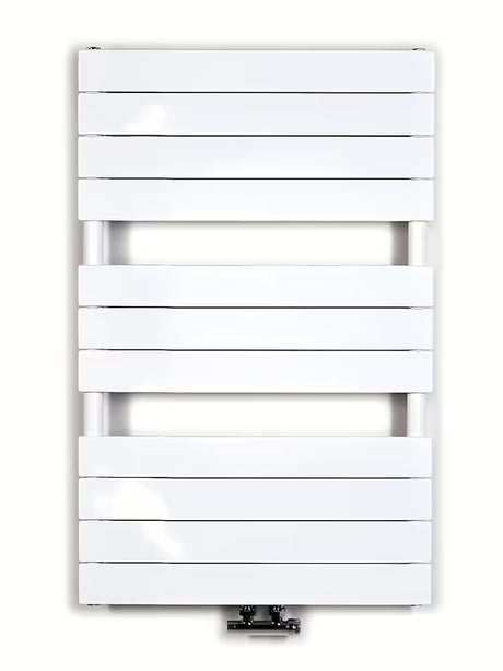 Bijeli kombinirani radijator Anima Viktor 60x93 cm, prikladan pro za grijanje i sušenje ručnika.