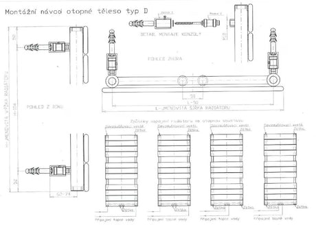Bijeli kombinirani radijator Anima Viktor 60x151 cm, prikladan pro grijanje i sušenje ručnika.