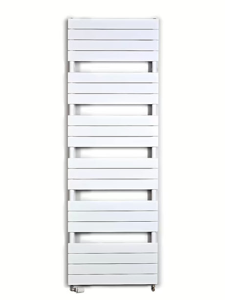 Bijeli kombinirani radijator Anima Viktor 60x179 cm, prikladan pro za grijanje i sušenje ručnika.