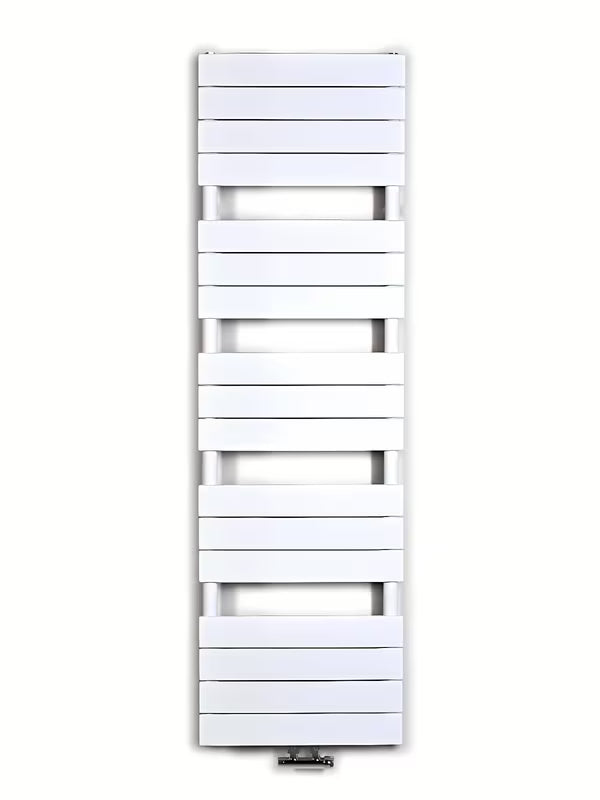 Bijeli kombinirani radijator Anima Viktor 45x151 cm prikladan pro za grijanje i sušenje ručnika.