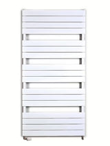 Bijeli kombinirani radijator Anima Viktor 75x151 cm prikladan pro za grijanje i sušenje ručnika.