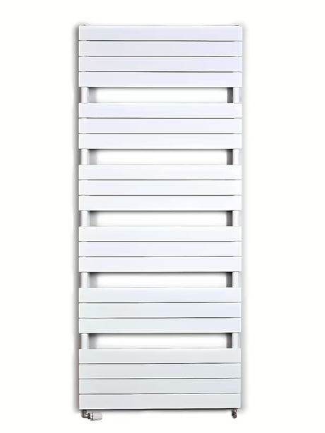 Bijeli kombinirani radijator Anima Viktor 179x75 cm prikladan pro za grijanje kupaonice i sušenje ručnika.