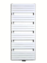 Bijeli kombinirani radijator Anima Viktor 179x75 cm prikladan pro za grijanje kupaonice i sušenje ručnika.