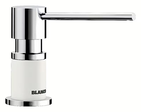 Bijelo-kromirani dozator deterdženta  Blanco Lato s punjenjem odozgo