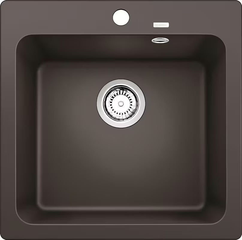 Kuhinjski ugradbeni sudoper  Blanco 51,5 x 51 cm bez ocjedne plohe s otvorom pro za slavinu.
