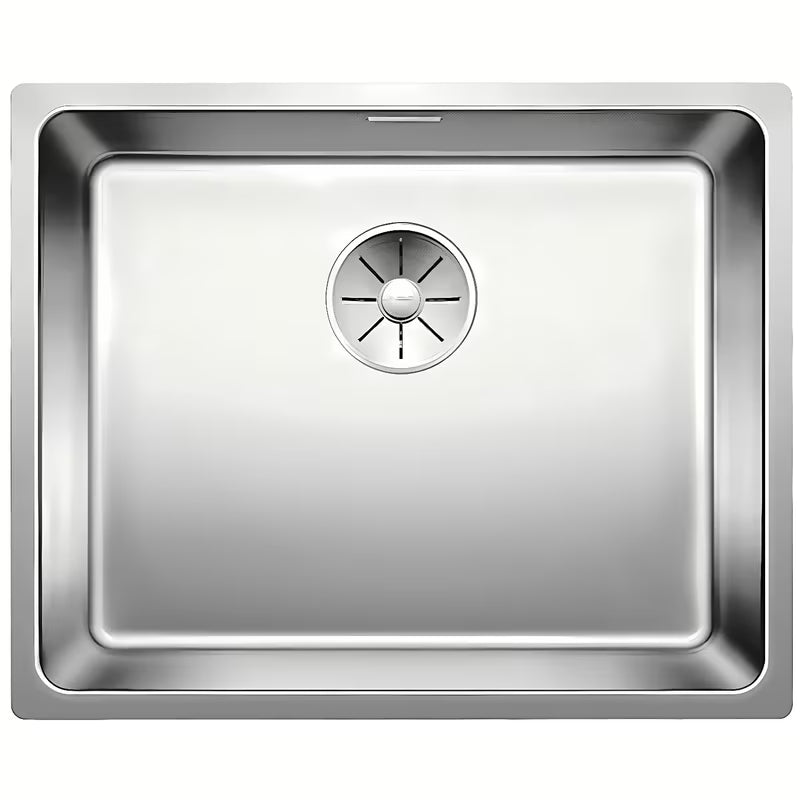 Inox sudoper  Blanco Andano pro donja montaža ispod ploče u obradi svilenog sjaja