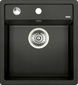 Granitni kuhinjski jednostruki sudoper Blanco Dalago 45 u antracit boji pro, ugradnja odozgo na radnu ploču.