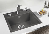 Granitni sudoper  Blanco Dalago 5 Silgranit PuraDur u boji siva stijena pro za ugradnju odozgo.