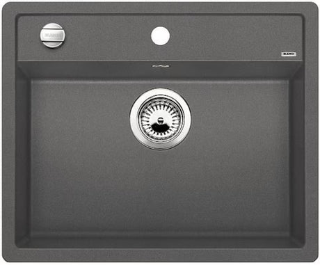 Granitni sudoper  Blanco Dalago 6 u boji siva stijena pro za ugradnju odozgo na radnu ploču.