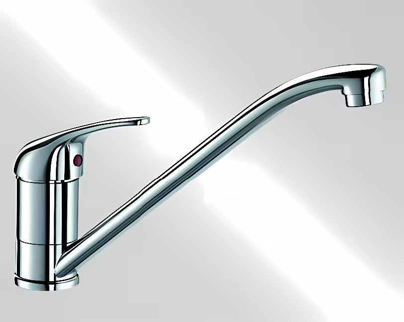 Blanco Daras jednoručna baterija stojeća miješalica za sudoper u krom izvedbi s okretnim izljevom