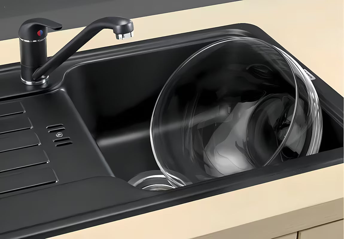 Antracitna miješalica za sudoper Blanco Daras - S izvlačnim tušem i mat površinom Silgranit-look