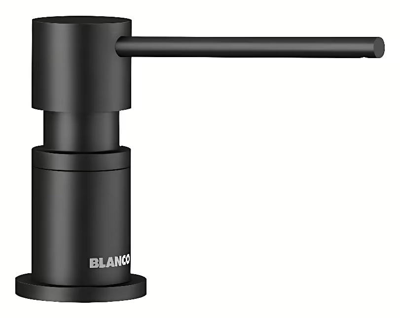 Dozator deterdženta  Blanco Lato u crnoj mat boji