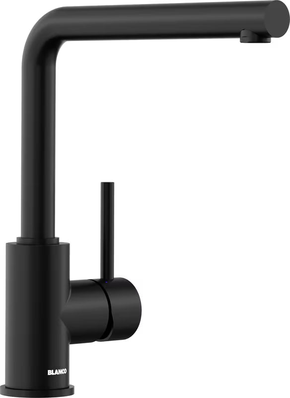 Blanco Mila miješalica za sudoper u mat crnoj boji s okretnim izljevom