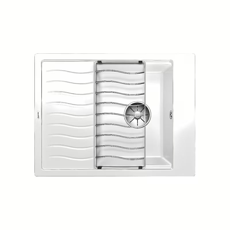 Bijeli granitni sudoper  Blanco Elon45 S ocjeđivačem pro ugradnja odozgo