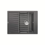 Blanco Elon45 S kuhinjski granitni sudoper s ocjeđivačem u boji rock siva
