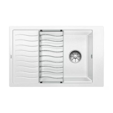 Blanco elonxl 6 S granitni sudoper  s ocjednom plohom u bijeloj boji pro ugradnja odozgo