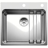 Inox sudoper  Blanco Etagon 500-IF/A 540x500 mm u svilenom sjaju