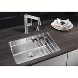 Inox sudoper  Blanco Etagon 500-U pro donja montaža, svileni sjaj