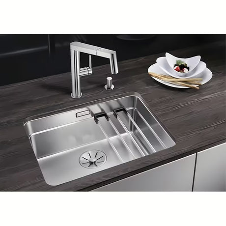 Inox sudoper  Blanco Etagon 500-U pro donja montaža, svileni sjaj