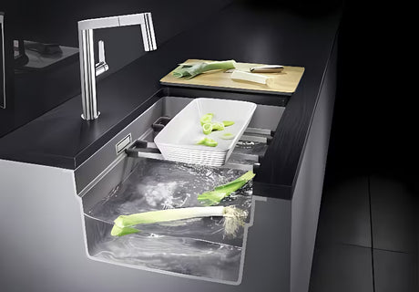 Granitni sudoper  Blanco Etagon 500 U pro donja montaža, bijela soft