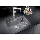 Blanco Etagon 500-U granitni kuhinjski jednostruki sudoper u bijeloj boji pro donja montaža ispod ploče