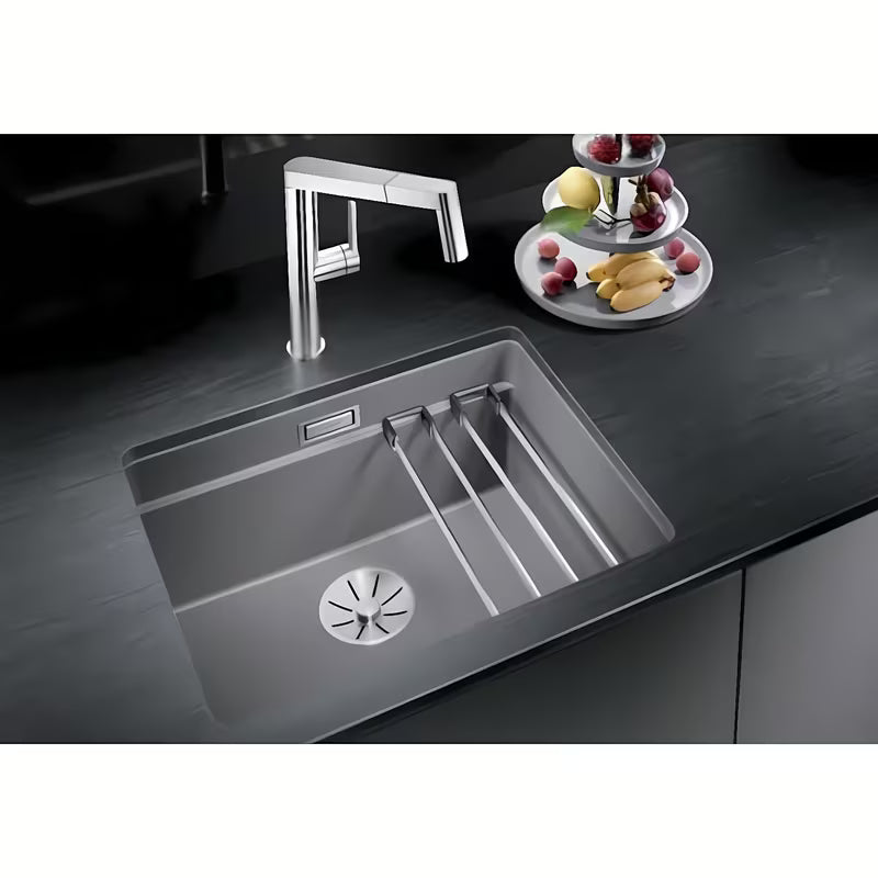 Blanco Etagon 500-U granitni kuhinjski jednostruki sudoper u bijeloj boji pro donja montaža ispod ploče