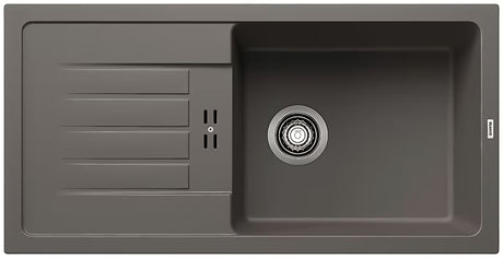 Granitni sudoper  Blanco Favum XL 6 S ocjeđivačem u boji vulkanski siva