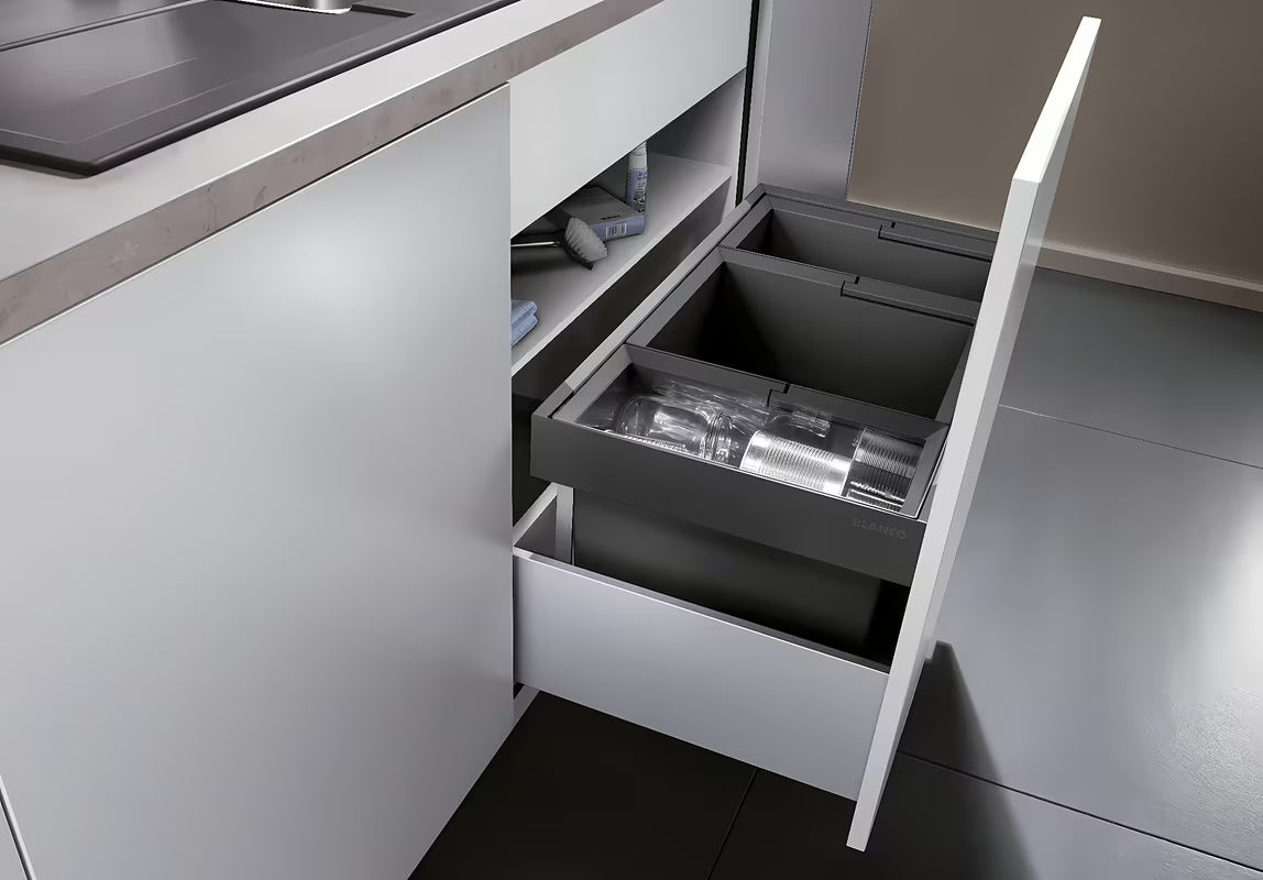 Kanta za Otpad sorter za ladicu Blanco Flexon II 80/3 s okvirom i visećim spremnicima