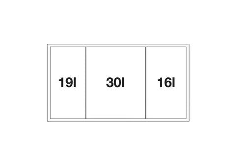 Kanta za Otpad sorter za ladicu Blanco Flexon II 80/3 s okvirom i visećim spremnicima