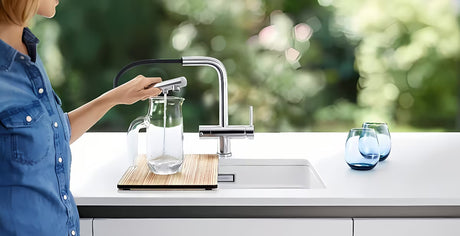 Blanco Fontas-S II kromirana miješalica za sudoper 2 u 1 s izvlačnim tušem