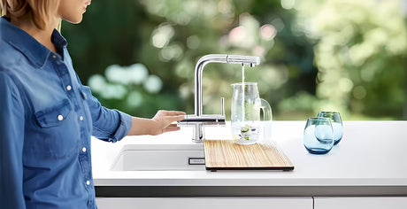 Blanco Fontas-S II kromirana miješalica za sudoper 2 u 1 s izvlačnim tušem