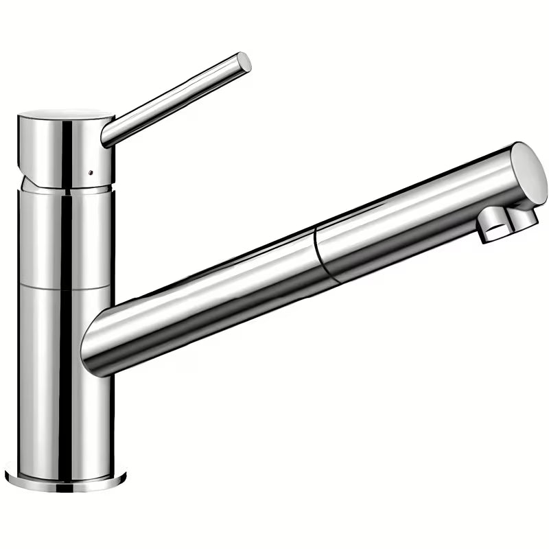 Kromirana miješalica za sudoper Blanco Kano-S s izvlačnim tušem u vitkom dizajnu