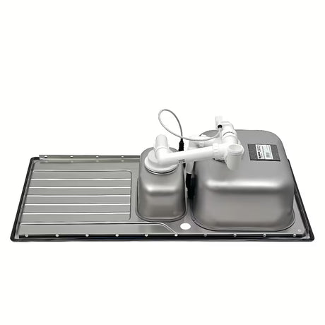 Sudoper  Blanco na radnu ploču s ocjeđivačem i obostranom izvedbom