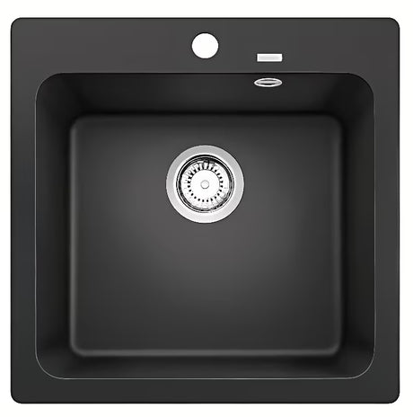 Blanco Naya 5 kuhinjski jednostruki sudoper od Silgranita u antracit boji pro za montažu na radnu ploču.