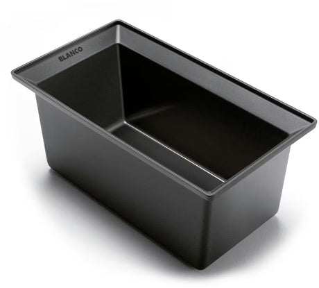 Crni granitni sudoper  Blanco 100 x 51 cm s ocjedom, koritom i desnom orijentacijom