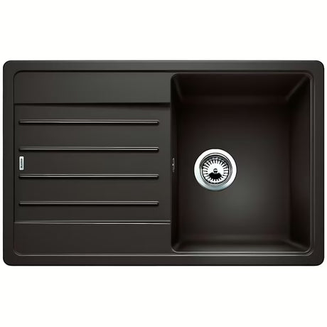 Granitni kuhinjski sudoper Blanco Legra 45 S ocjednom plohom, obostrani, boja kava.