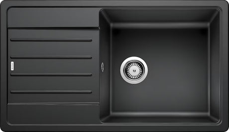 Granitni sudoper  Blanco Legra XL 6 S ocjednom plohom, antracit, za ugradnju odozgo