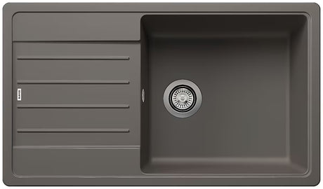 Blanco Legra XL 6 S granitni sudoper  s ocjeđivačem na radnu ploču u boji vulkanski siva
