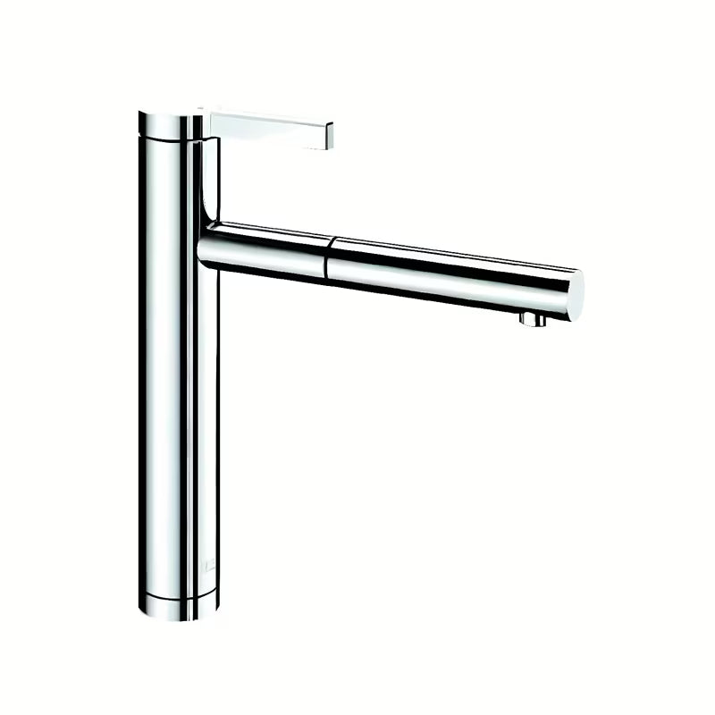 Kromirana miješalica za sudoper Blanco Linee - S izvlačnim tušem i ručicom za upravljanje