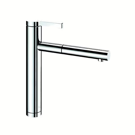 Kromirana miješalica za sudoper Blanco Linee - S izvlačnim tušem i ručicom za upravljanje