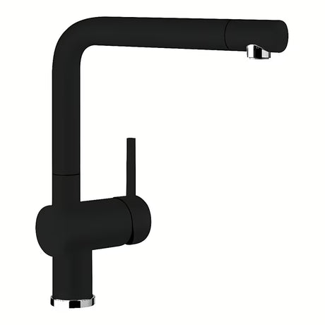 Blanco Linus miješalica za sudoper u crnoj boji sa Silgranit-look površinom