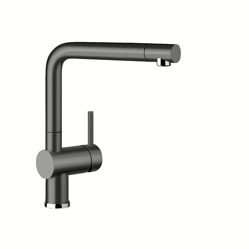 Blanco Linus jednoručna baterija miješalica za sudoper u boji siva stijena s mat površinom Silgranit-look