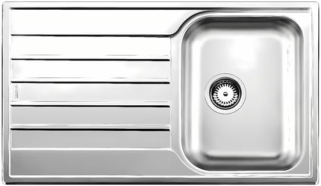 Inox sudoper  Blanco Livit 45 S Salto s ocjeđivačem s brušenom završnom obradom