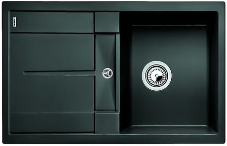 Blanco Metra 45 S granitni sudoper  s ocjeđivačem, antracit, ugradnja odozgo
