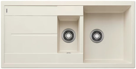 Granitni sudoper  Blanco Metra 6 S tuš kadom i ocjeđivačem u boji bijela soft