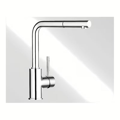 Kromirana miješalica za sudoper Blanco Mila - S izvlačnom tuš glavom i zakretnim izljevom