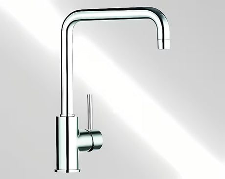 Blanco Mili jednoručna baterija stojeća miješalica za sudoper u krom izvedbi s okretnim izljevom